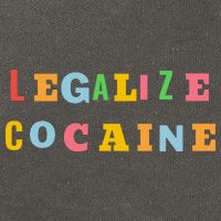 Legalize Cocaine Funny Design Cotton Canvas Backpack