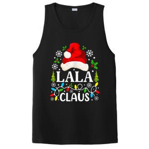 Lala Claus Funny Christmas Family Matching Grandma PosiCharge Competitor Tank