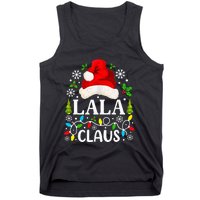 Lala Claus Funny Christmas Family Matching Grandma Tank Top