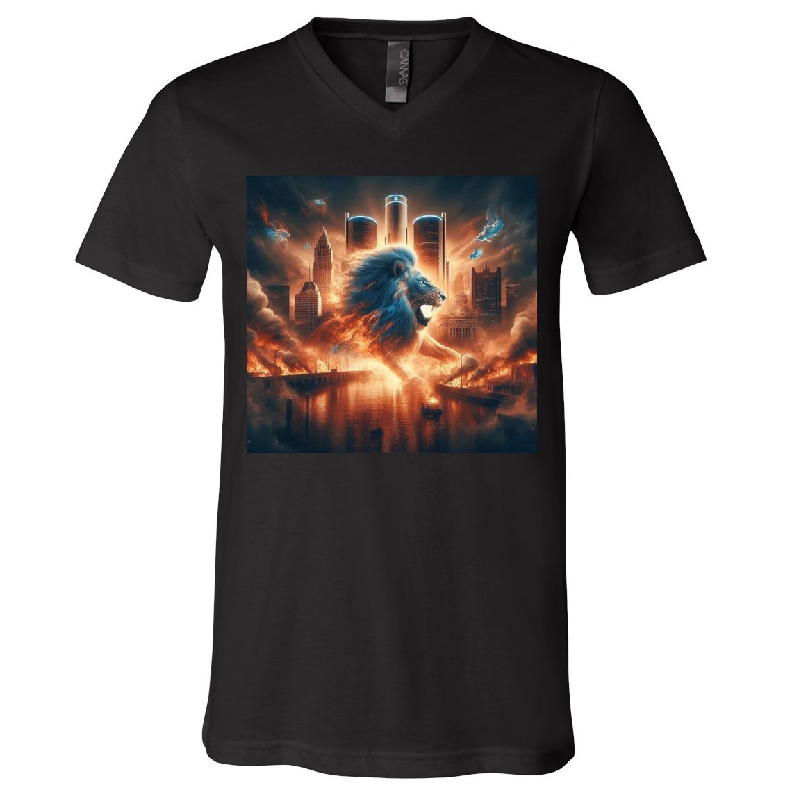 Lion City Fan V-Neck T-Shirt