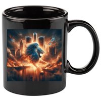 Lion City Fan 11oz C Handle Ceramic Mug