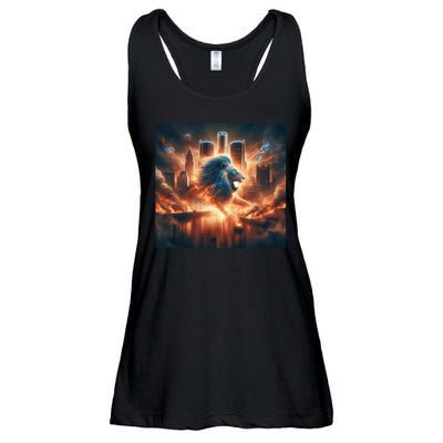 Lion City Fan Ladies Essential Flowy Tank