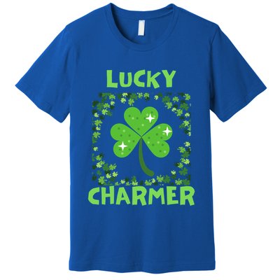 Lucky Charmer Funny St PatrickS Day Gift Premium T-Shirt