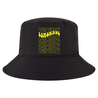 Lemonade Crew Groovy Retro Lemonade Stand Cool Comfort Performance Bucket Hat