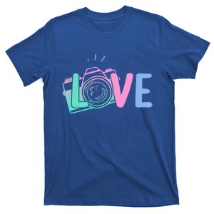 Love Camera Gift Photographer Cool Gift T-Shirt