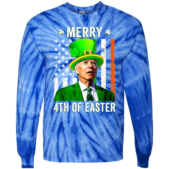 Leprechaun Cute Gift Tie-Dye Long Sleeve Shirt