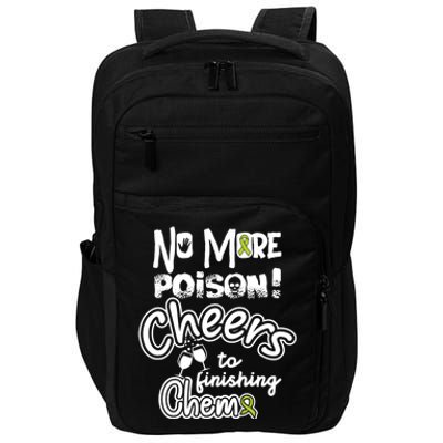 Last Chemocute Gift Lymphoma Cancer Awareness Supporter Ribbon Funny Gift Impact Tech Backpack