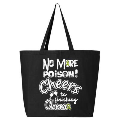 Last Chemocute Gift Lymphoma Cancer Awareness Supporter Ribbon Funny Gift 25L Jumbo Tote