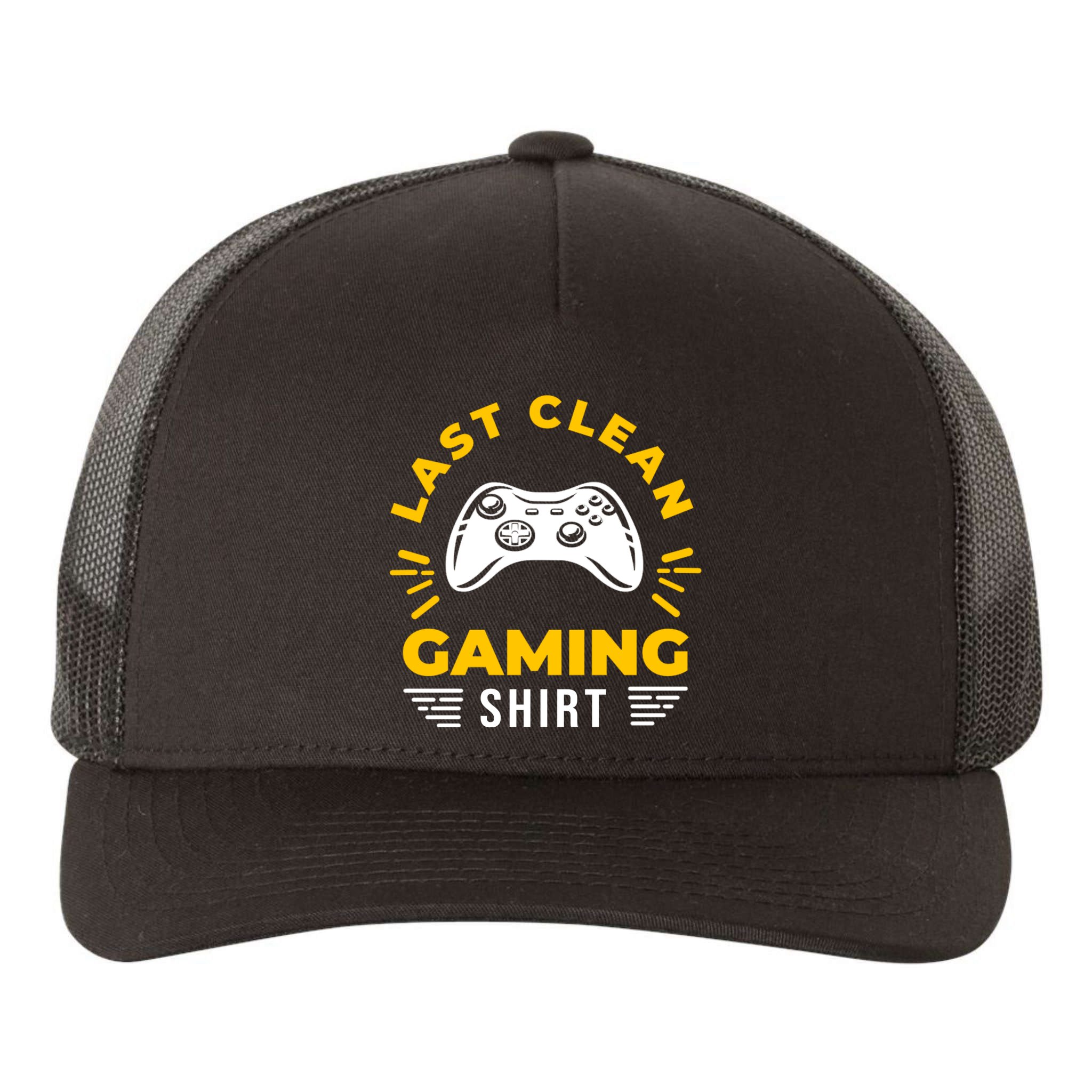 Last Clean Gaming Shirt Yupoong Adult 5-Panel Trucker Hat