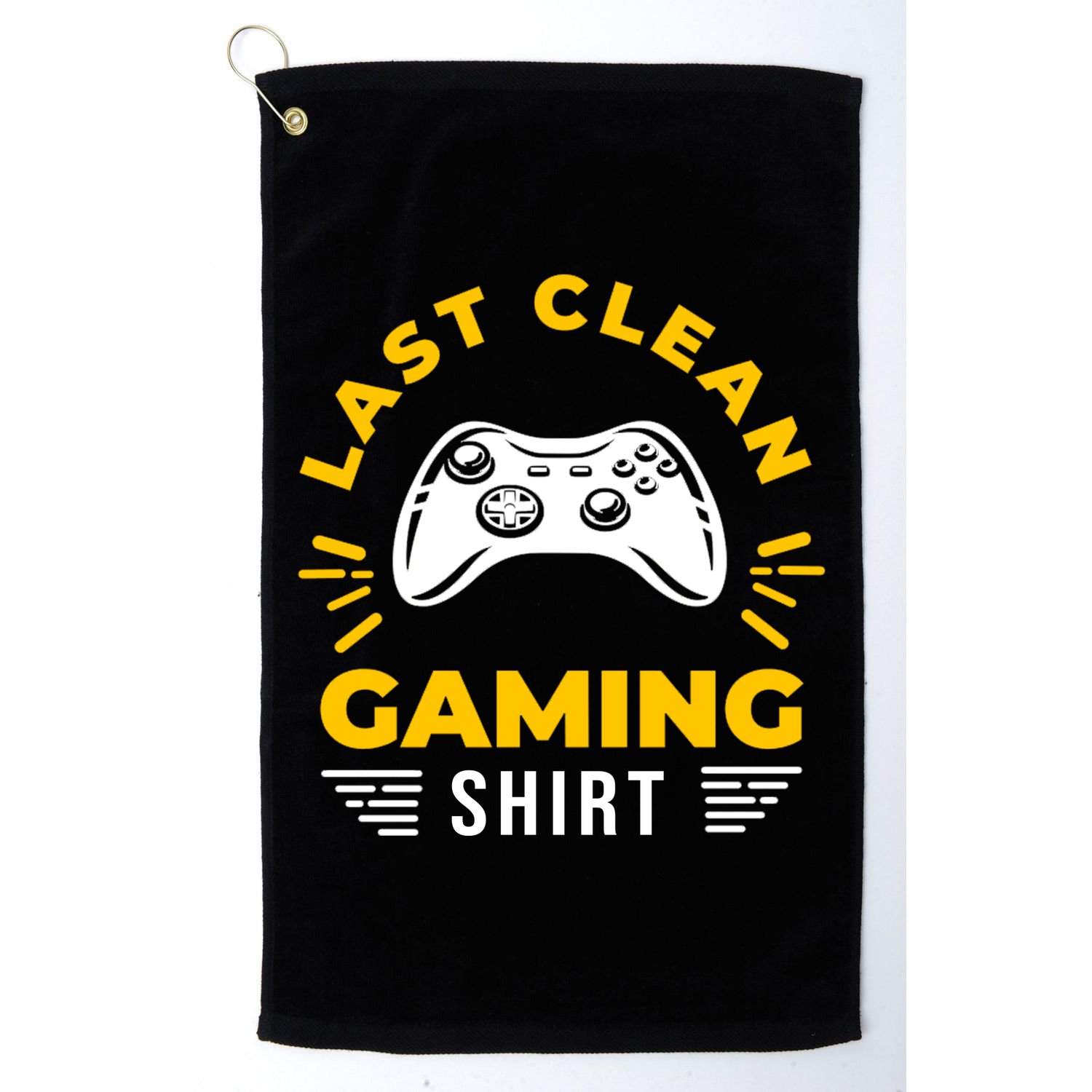 Last Clean Gaming Shirt Golf Towel