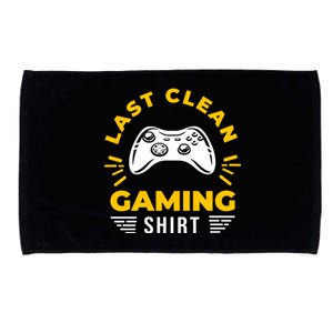 Last Clean Gaming Shirt Microfiber Hand Towel