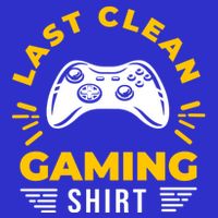 Last Clean Gaming Shirt Apron