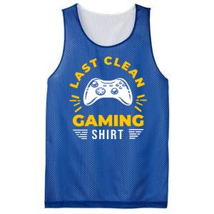 Last Clean Gaming Shirt Mesh Reversible Basketball Jersey Tank