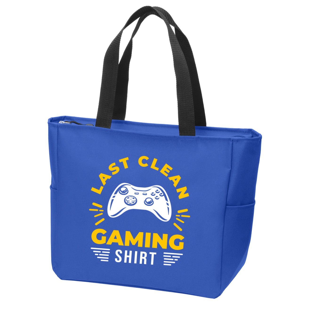 Last Clean Gaming Shirt Zip Tote Bag