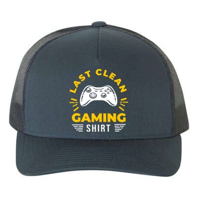 Last Clean Gaming Shirt Yupoong Adult 5-Panel Trucker Hat