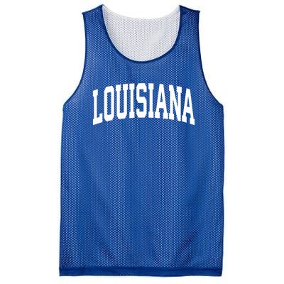 Louisiana Crewneck Gift Sports College Style State Usa Mesh Reversible Basketball Jersey Tank