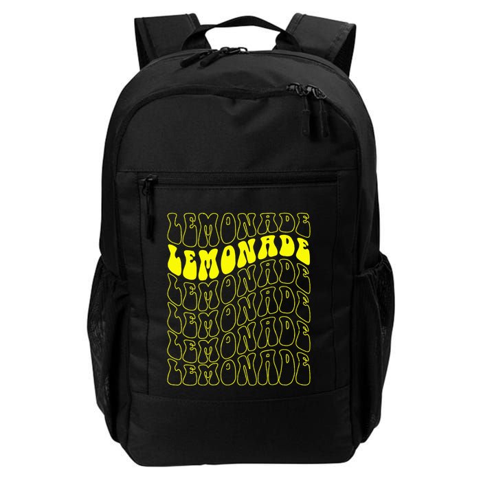 Lemonade Crew Groovy Retro Lemonade Stand Daily Commute Backpack