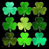 Lucky Clover Green Shamrock Irish Funny st patricks day Bag