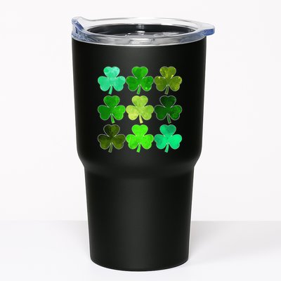 Lucky Clover Green Shamrock Irish Funny st patricks day Tumbler