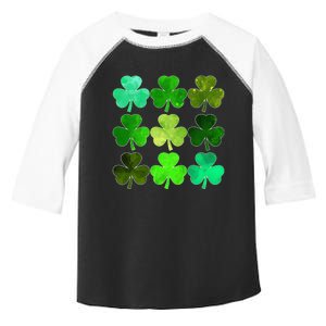 Lucky Clover Green Shamrock Irish Funny st patricks day Toddler Fine Jersey T-Shirt