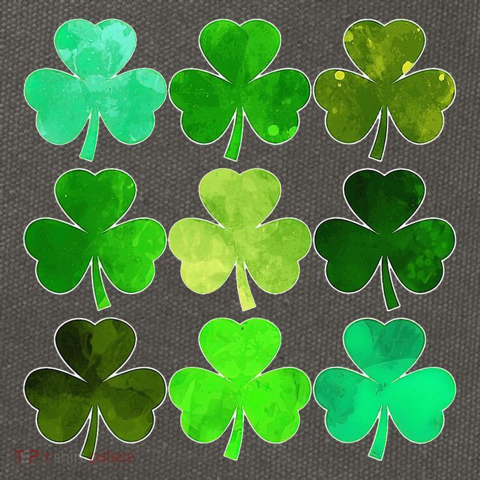 Lucky Clover Green Shamrock Irish Funny st patricks day Cotton Canvas Backpack
