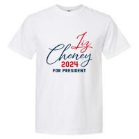 Liz Cheney Gift For President 2024 Usa Election Liz 24 Gift Garment-Dyed Heavyweight T-Shirt