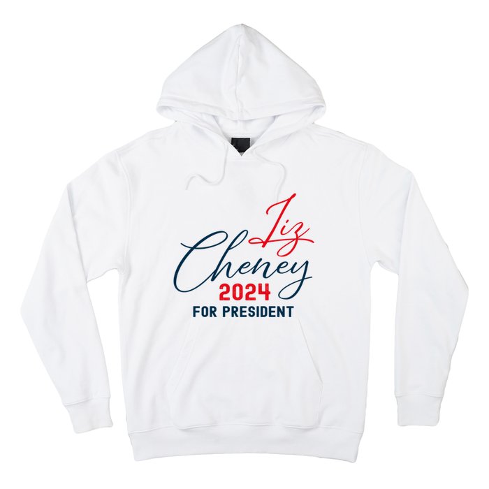 Liz Cheney Gift For President 2024 Usa Election Liz 24 Gift Hoodie