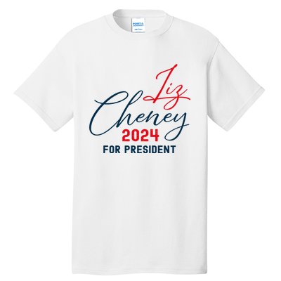 Liz Cheney Gift For President 2024 Usa Election Liz 24 Gift Tall T-Shirt