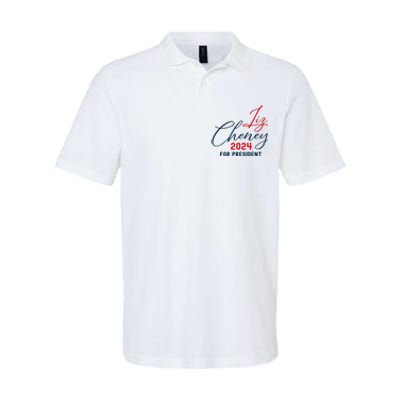 Liz Cheney Gift For President 2024 Usa Election Liz 24 Gift Softstyle Adult Sport Polo