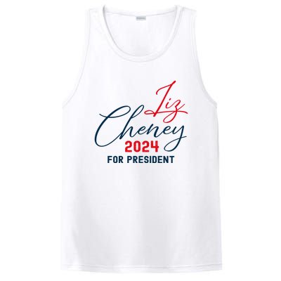 Liz Cheney Gift For President 2024 Usa Election Liz 24 Gift PosiCharge Competitor Tank