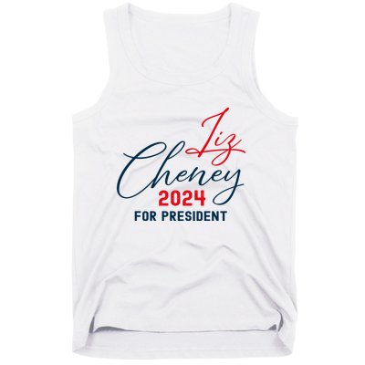 Liz Cheney Gift For President 2024 Usa Election Liz 24 Gift Tank Top