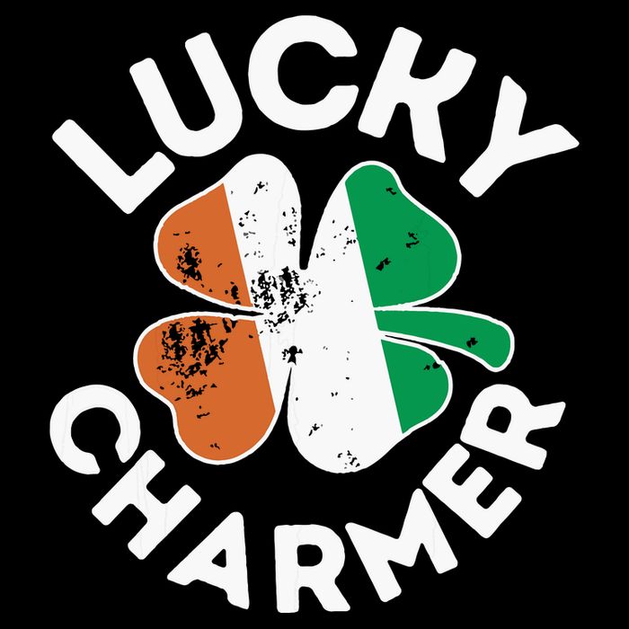 Lucky Charmer Girl Funny St Patricks Day Wool Snapback Cap