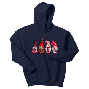 Love Cute Gnomes Happy Valentines Day Funny Gnome Lover Kids Hoodie