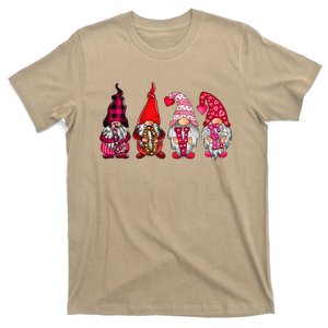 Love Cute Gnomes Happy Valentines Day Funny Gnome Lover T-Shirt