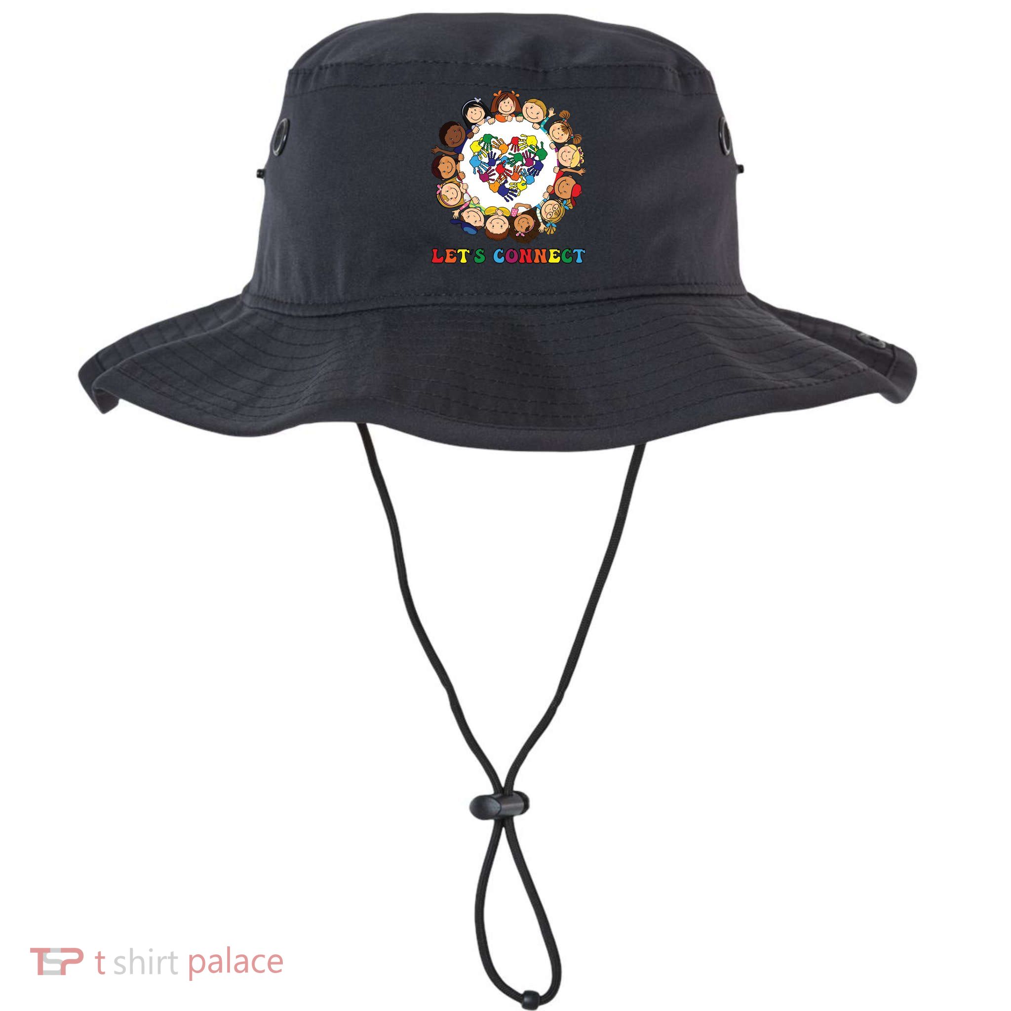 Lets Connect Gift S Tal Health Awareness Gift Bucket Hat