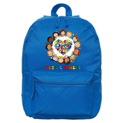 Lets Connect Gift S Tal Health Awareness Gift 16 in Basic Backpack