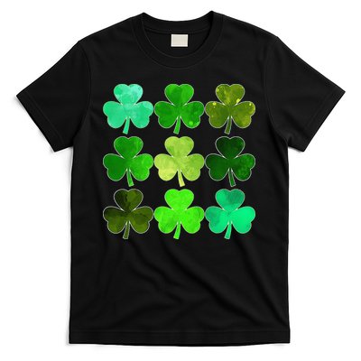 Lucky Clover Green Irish Funny st patricks day T-Shirt