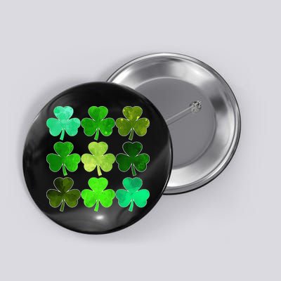 Lucky Clover Green Irish Funny st patricks day Button