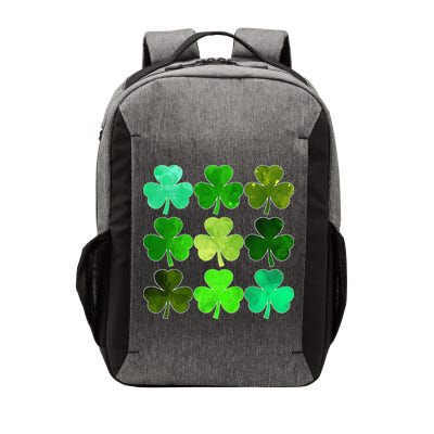 Lucky Clover Green Irish Funny st patricks day Vector Backpack