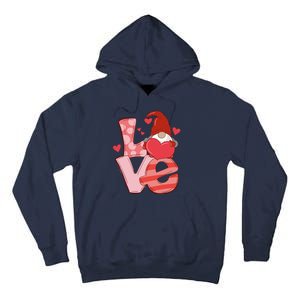 Love Cute Gnome Valentines Day Heart Tall Hoodie