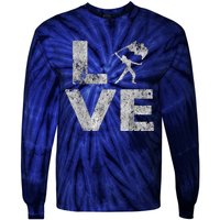 Love Color Guard Winter Guard Distressed Tie-Dye Long Sleeve Shirt