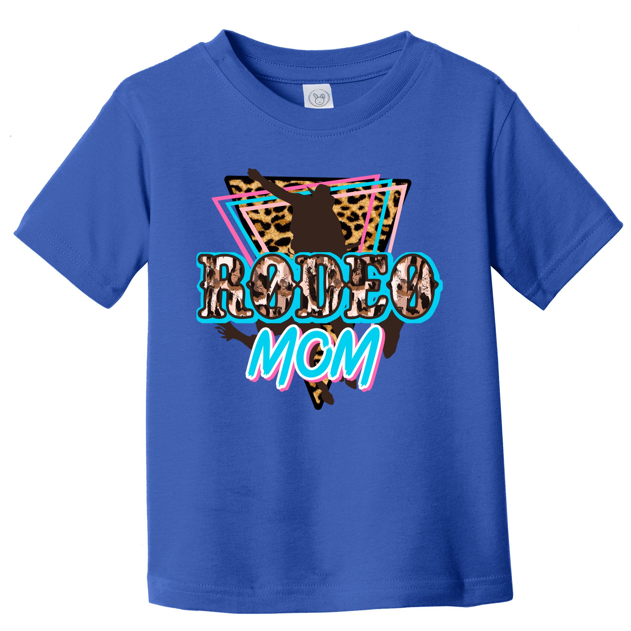 Leopard Cowgirl Horsing Rodeo Mom Western Country Cowboy Gift Toddler T-Shirt