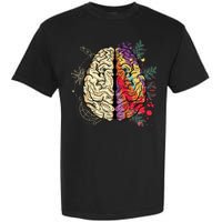 Logical Creative Human Brain Garment-Dyed Heavyweight T-Shirt