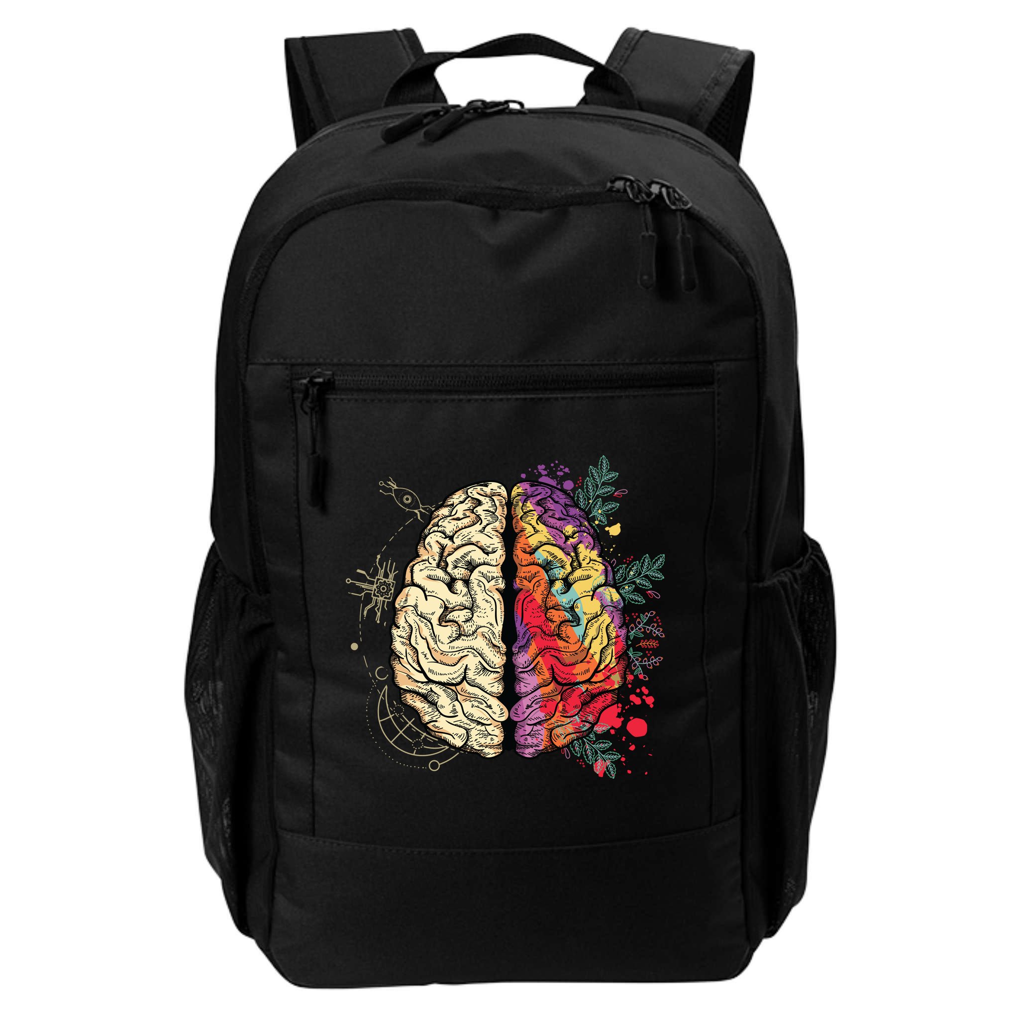 Logical Creative Human Brain Backpack