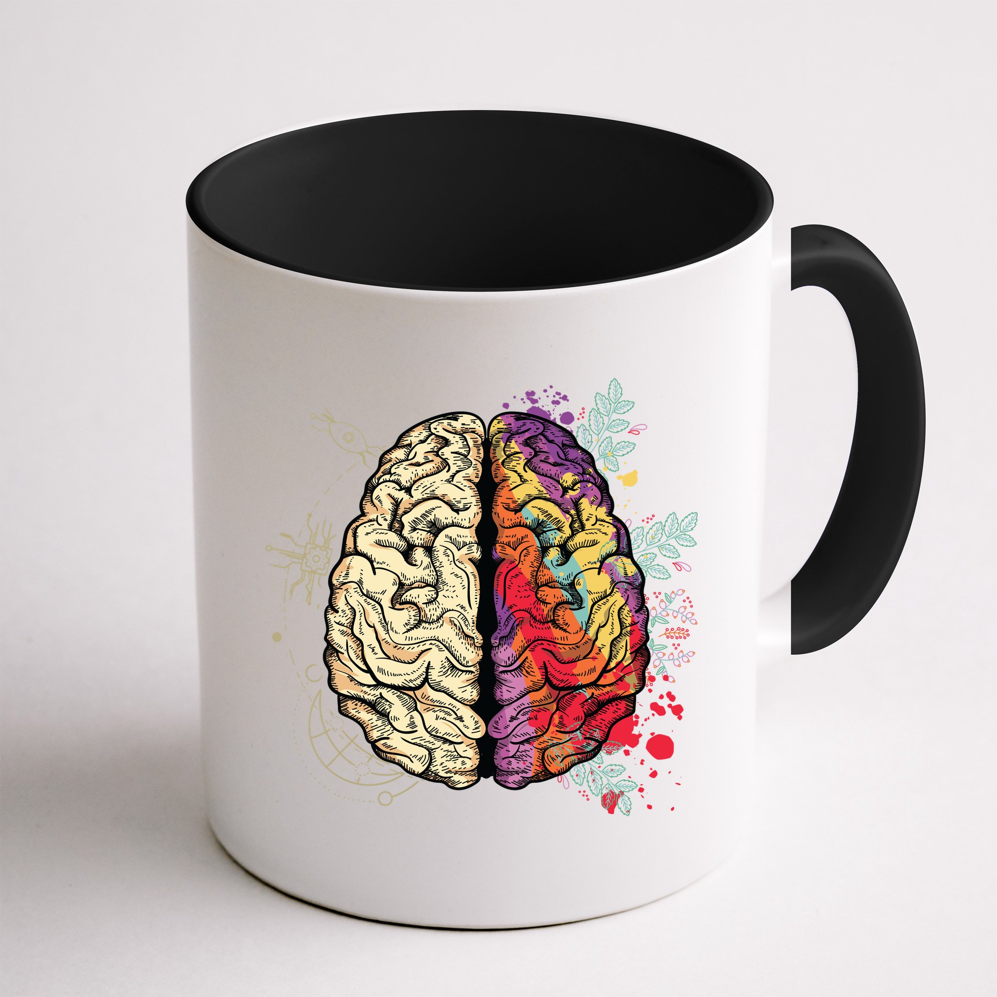 Logical Creative Human Brain Mug