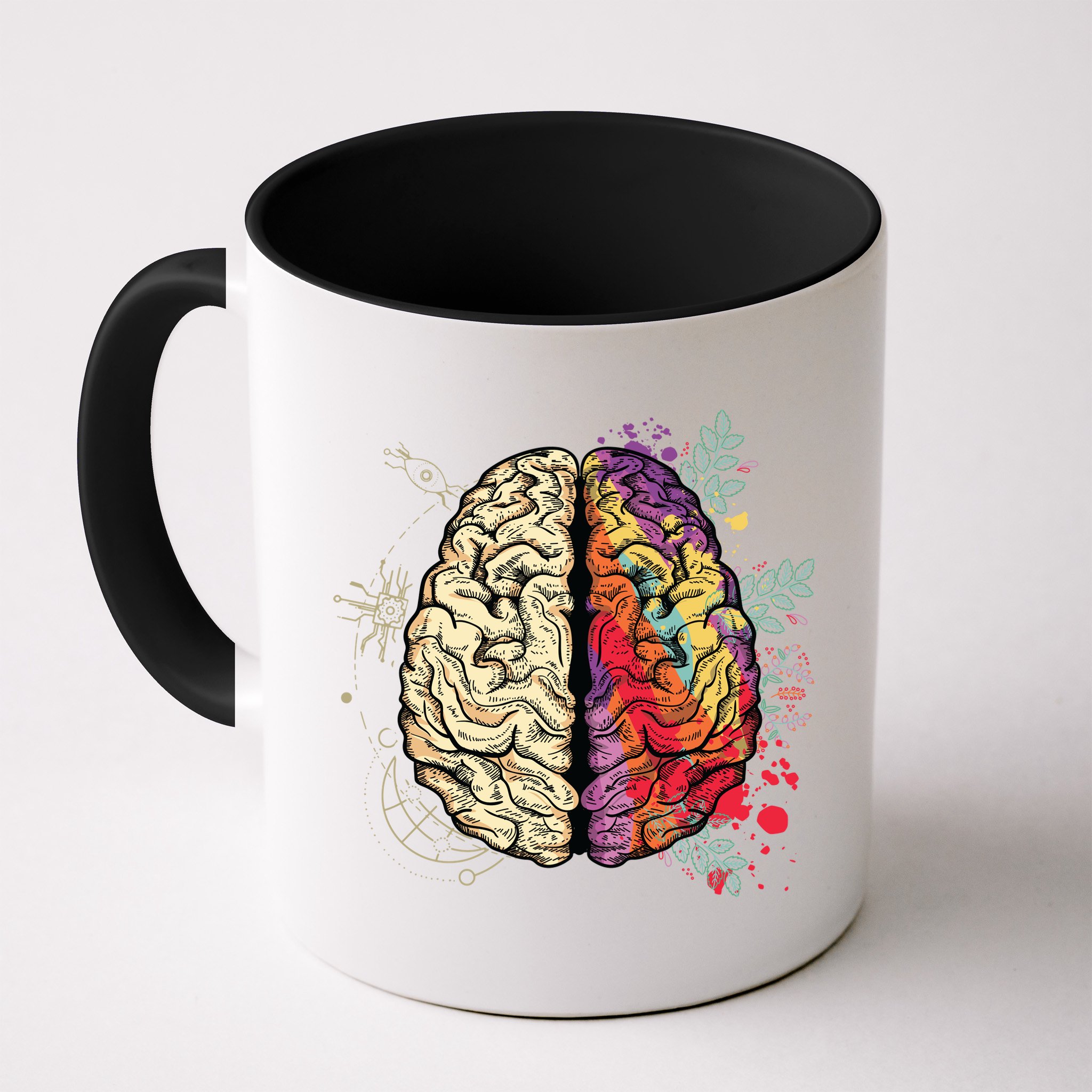 Logical Creative Human Brain Mug