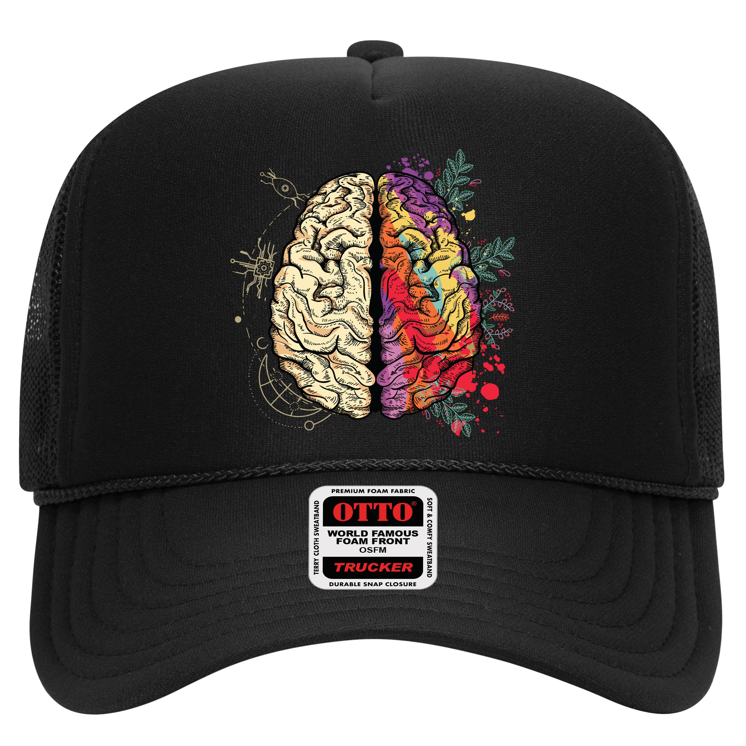 Logical Creative Human Brain Hat