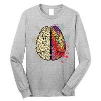 Logical Creative Human Brain Long Sleeve Shirt