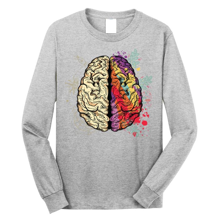 Logical Creative Human Brain Long Sleeve Shirt