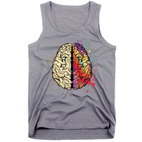 Logical Creative Human Brain Tank Top
